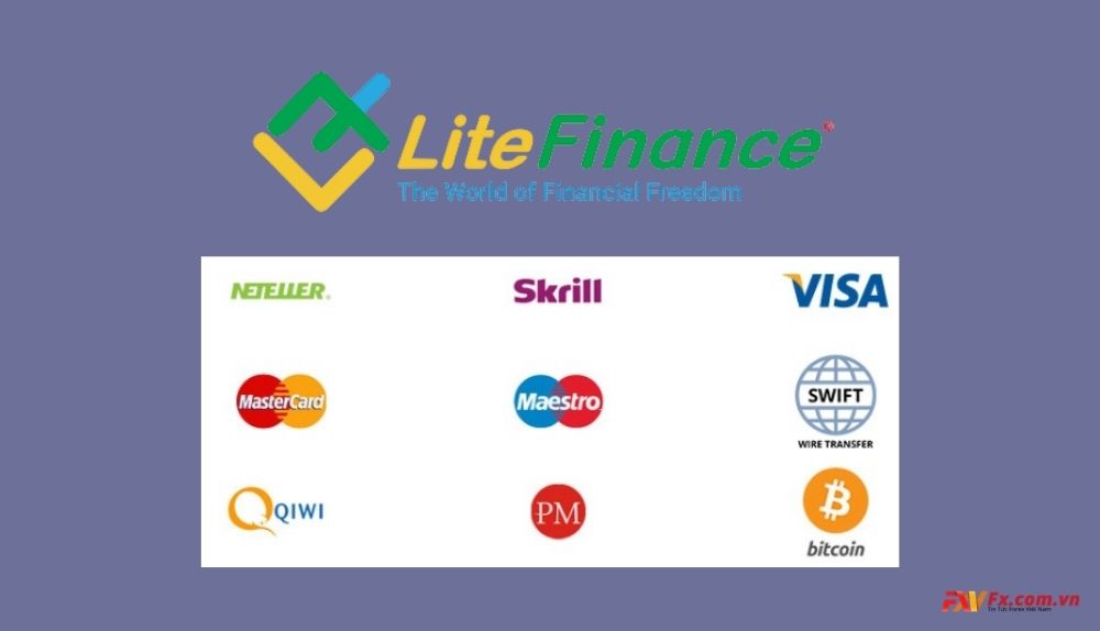 Review LiteFinance hình thức nạp rút tiền - nạp rút tiền sàn LiteFinance