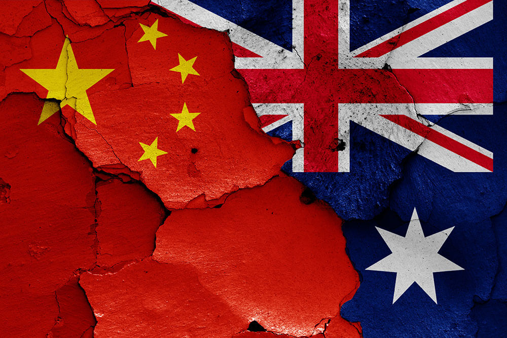 Căng thẳng thương mại Australia và Trung Quốc