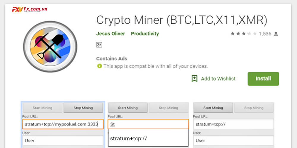 Crypto Miner - Ứng dụng đào coin hàng đầu hiện nay