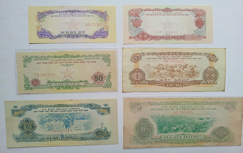 Mệnh giá tiền giấy Việt Nam qua các thời kỳ