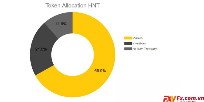 Phân bổ HNT Coin