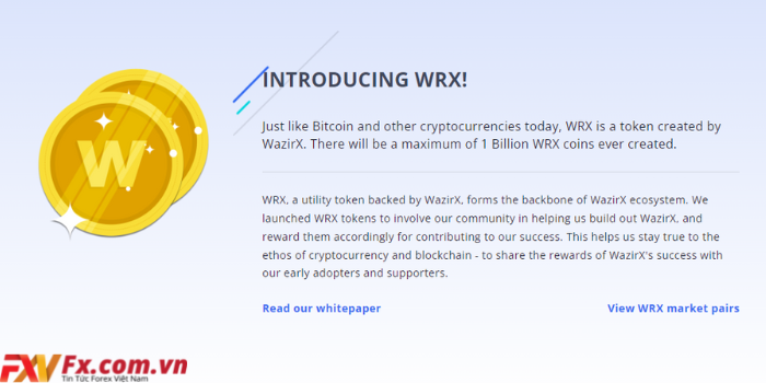 WRX Coin là gì?