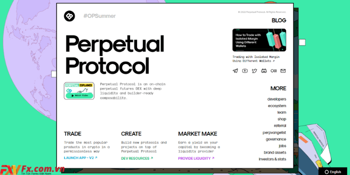 Perpetual Protocol (PERP) là gì?