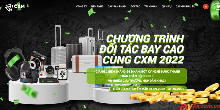 Thông tin tổng quan về sàn CXM Direct